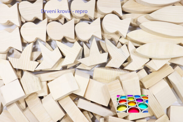 Magneti-komplet, ribe, brod, kućice, 60 komada