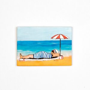 Barba na plaži